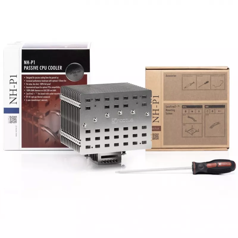 Kühlkörper/Radiator Noctua NH-P1 Aluminium 158x154x152 mm