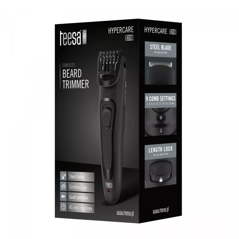Trimmer für den Körper HYPERCARE T200 schwarz
