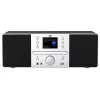 Standlautsprecher JVC RD-E874B Bluetooth 20W Schwarz Silber – Stand-Audiosystem