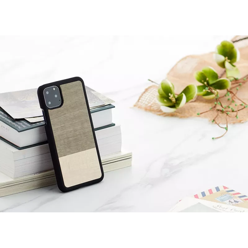 Smartphone-Hülle man and wood für iPhone 11 Pro Max – Schwarz, Schutzhülle