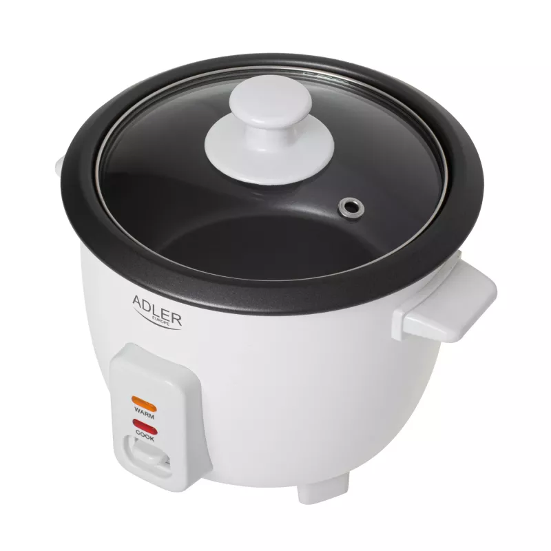 Adler AD 6418 Reiskocher Schwarz, Edelstahl 1000 W