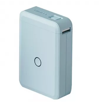 Etikettendrucker NIIMBOT D110_M Blau – tragbarer, kabelloser Thermodirekt-Etikettendrucker, 300×300 DPI, 102 mm/s, max. Druckbreite 10,8 cm
