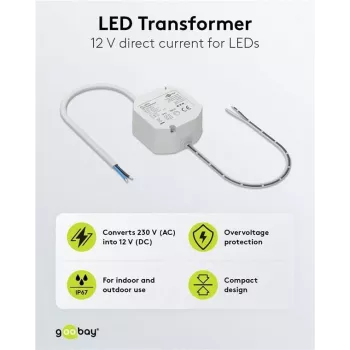 Goobay LED-Trafo 12 V/12 W (59575)