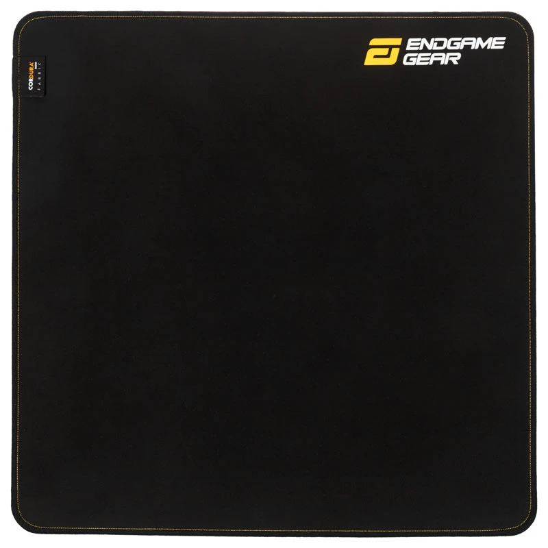 Gaming-Mauspad Endgame Gear MPX390 — 390×390 mm, Stoffoberfläche, rutschfeste Silikonunterseite, schwarz