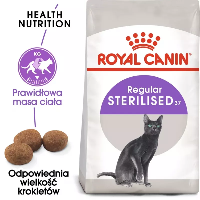 ROYAL CANIN Sterilised 37 - Trockenfutter für Katzen - 10 kg