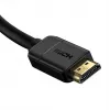 Baseus 2x HDMI 2.0 4K 60Hz Kabel, 3D, HDR, 18 Gbit/s, 5 m (schwarz)
