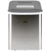 Tragbarer Eiswürfelbereiter Domo DO9253IB — 12 kg/24h, 1,8 l Wassertank, Edelstahl