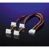 ROLINE Y-Kabel 4-pol. HDD / 4x 4-pol. HDD (90°) (11.03.1003)