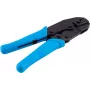 Kabel-Crimpzange S/CONN 18-01010 Schwarz Blau 1 Stück