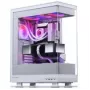 PHANTEKS Evolv X2 Matrix PC-Gehäuse, Midi-Tower, E-ATX, gehärtetes Glas, Matrix LED – Weiß