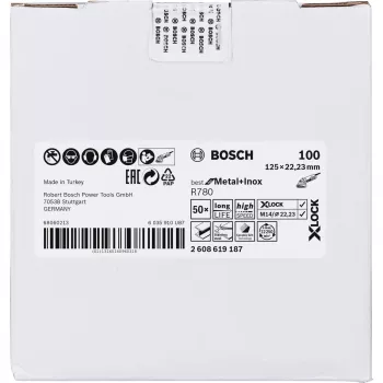 Bosch 2 608 619 187 rotierendes Werkzeug Schleif-/Schmirgelzubehör Stahl Schleifscheibe