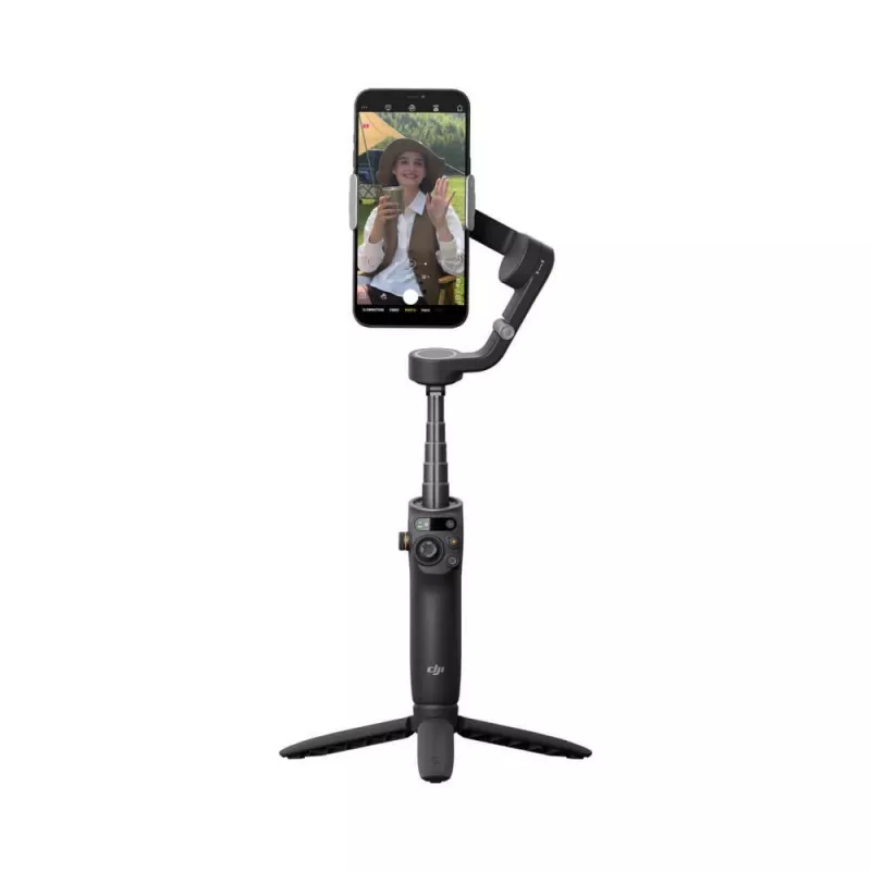 Handkamerastabilisator DJI Osmo Mobile 6 Schwarz 6,4 h Akkulaufzeit