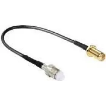 Koaxialkabel DeLOCK 88586 0,2m Schwarz