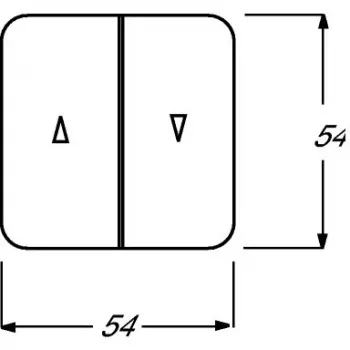 Elektroschalter-Zubehör Busch-Jaeger 2504-214, weiß