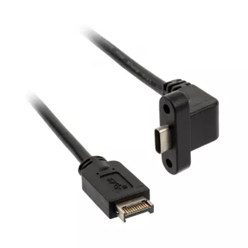 USB-Typ-C-Kabel Streacom ST-USB-E2C-400, USB 3.1 Gen2, 400 mm Länge