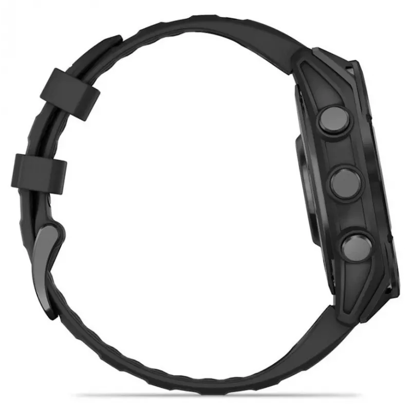 Garmin Fenix 8 3,56 cm (1,4) AMOLED 47 mm Digital 454 x 454 Pixel Touchscreen Schwarz Wi-Fi GPS (Satellit)