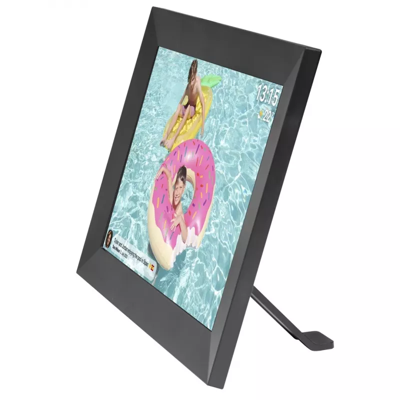 Denver PFF-1024BMK2 digitaler Bilderrahmen Schwarz 25,6 cm (10,1 inch) Touchscreen Wi-Fi