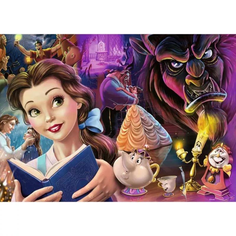 Puzzle Disney Princess Collector's Edition - Belle, die Disney Prinzessin (1000 Teile)