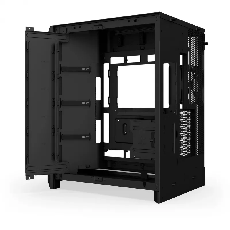 NZXT PC-Gehäuse H9 Flow RGB+ Midi-Tower schwarz