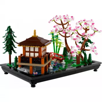 LEGO Bauset ICONS 10315 Zen-Garten, 1363 Teile, 18+, Maße 210×320×200 mm, Gewicht 4,19 kg