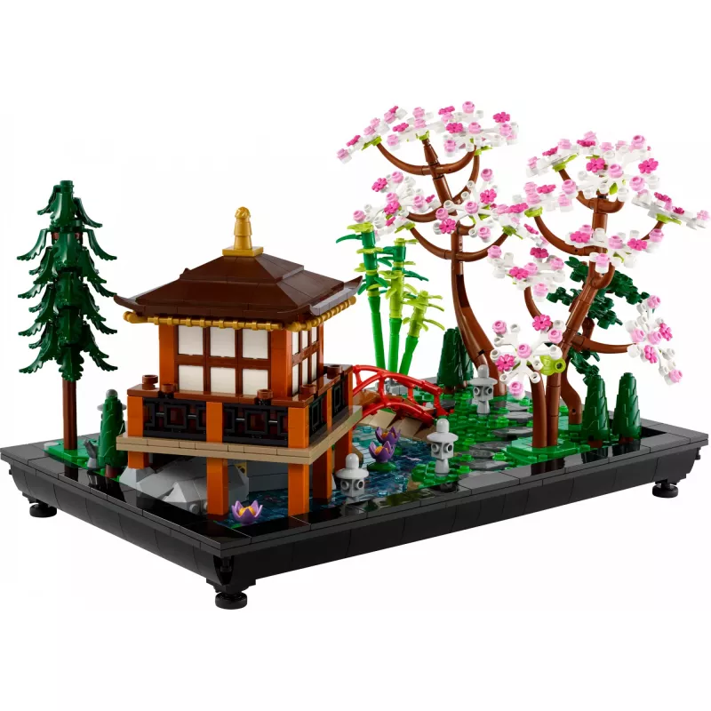 LEGO Bauset ICONS 10315 Zen-Garten, 1363 Teile, 18+, Maße 210×320×200 mm, Gewicht 4,19 kg