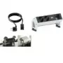 Power Extension Bachmann 2x Schuko 1x Custom Module RAL9010