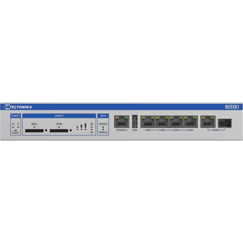 Teltonika RUTXR1 Enterprise Rack-mount SFP/LTE Router