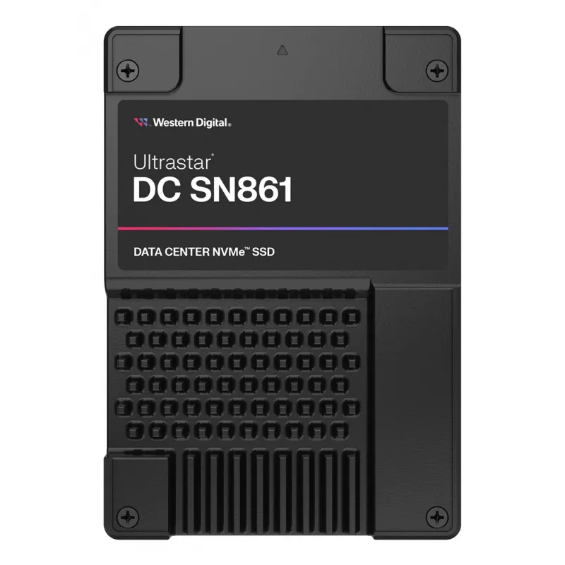 SSD-Festplatte Western Digital 3,84 TB U.2 PCI Express 5.0 NVMe Ultrastar DC SN861