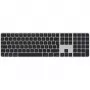Apple Magic Tastatur Universal USB + Bluetooth QWERTY Schwedisch Schwarz