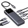 Ugreen Uno - Hub - 6-in-1 USB-C – 1 x HDMI + 2 x USB-C 3.2 Gen 2 + 2 x USB-A 3.2 Gen 2 + 1 x USB-C (Spannungsversorgung) (35998)