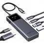 Ugreen Uno - Hub - 6-in-1 USB-C – 1 x HDMI + 2 x USB-C 3.2 Gen 2 + 2 x USB-A 3.2 Gen 2 + 1 x USB-C (Spannungsversorgung) (35998)
