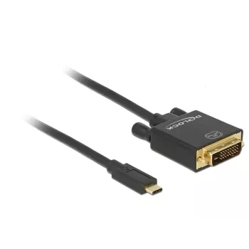 USB-C auf DVI Adapter DeLOCK 85321 2m