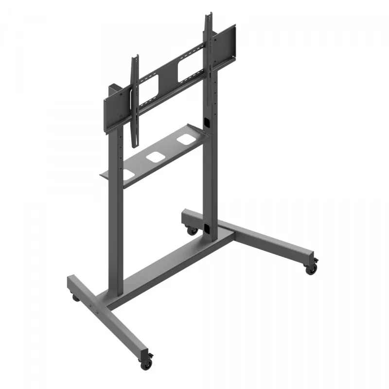 Monitorwagen EDBAK TR19 für Bildschirme bis 130 kg, Platte 1000×600 mm