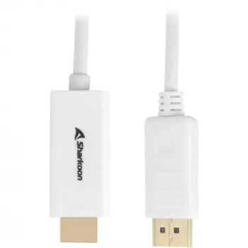 DisplayPort-auf-HDMI-Kabeladapter Sharkoon DisplayPort 1.2 → HDMI 4K Aktiv 2 m 60 Hz