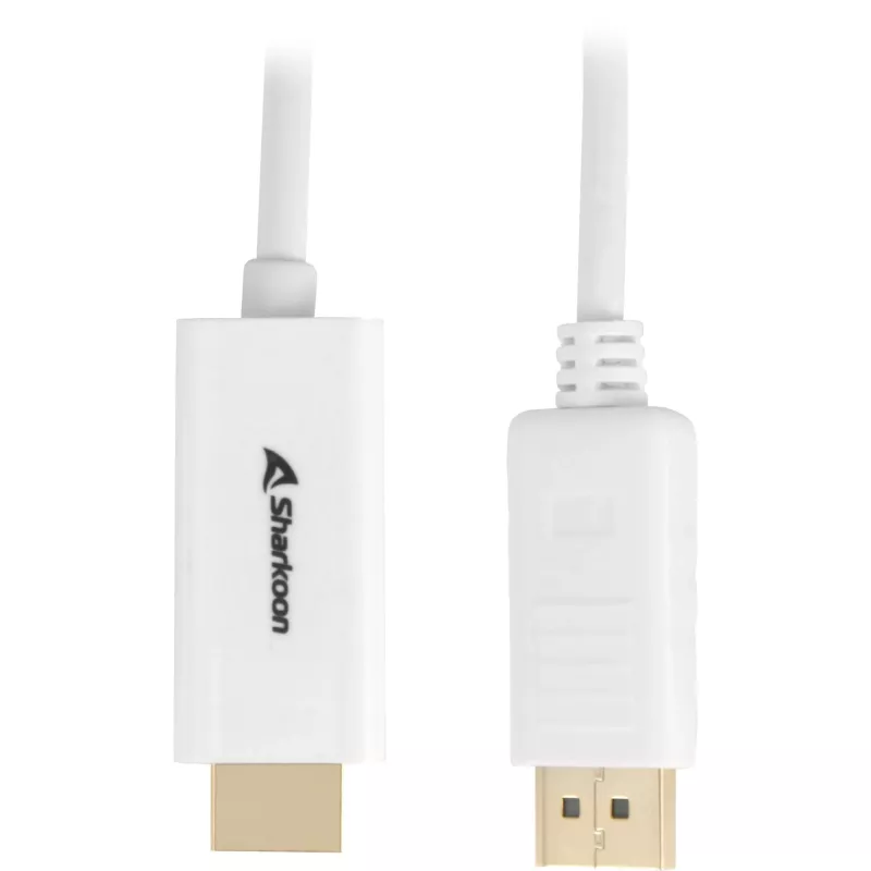 DisplayPort-auf-HDMI-Kabeladapter Sharkoon DisplayPort 1.2 → HDMI 4K Aktiv 2 m 60 Hz