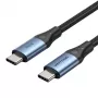 Vention USB 2.0 5A 240W 1m SCHWARZ USB-C-auf-C-Kabel