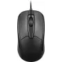 Perixx PERIMICE-209 C schwarze Maus kabelgebunden optisch Schwarz 3 Tasten 1000 dpi (11994)