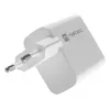 NATEC NUC-2144 Ladegerät für Mobilgeräte Universal Weiß AC Schnellladen Innenbereich
