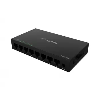 Netzwerk-Switch LANBERG DSM1-1008 8x 1 Gb/s unmanaged Gigabit Ethernet Desktop 12V Metallgehäuse