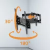 TV-Halterung MANTA P60 für 26–65 Zoll Fernseher, VESA-kompatibel, neig- und schwenkbar