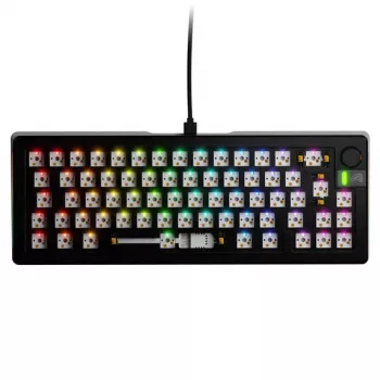 Mechanische Tastatur GLORIOUS GMMK 3 PRO Barebones 65% kabelgebunden USB RGB schwarz