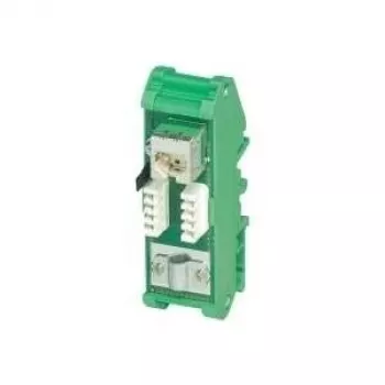 Patchpanel PHOENIX-CONTACT FL-PP-RJ45 Cat.5e DIN-Schienenmontage, 8-Port RJ45