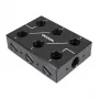 Schlauchverbinder Alphacool 12994 Acetal Schwarz 78mm