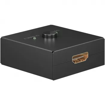 HDMI Switch Goobay 58485 1 Eingang 1 Ausgang 52mm x 49.5mm x 22.5mm