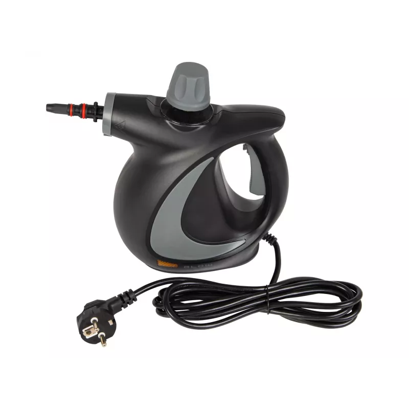 Tragbarer Dampfreiniger BLOW PURE STEAM — 1050 W, 0,35-Liter-Tank, 3,2 bar, max. 130°C, inklusive Boden- und Fensterdüsen