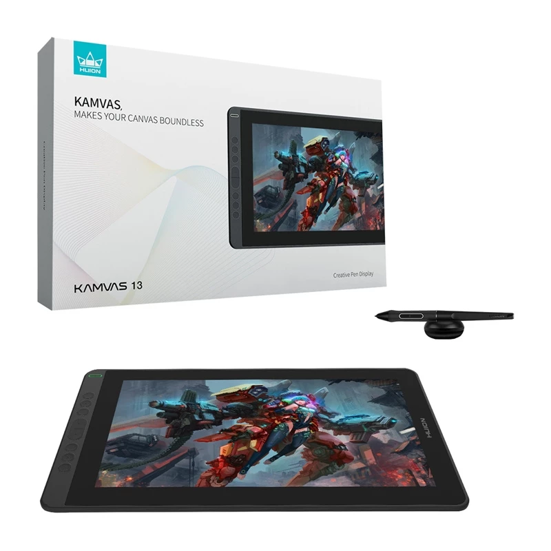 Grafiktablett HUION Kamvas 13 13,3 Zoll IPS 5080 lpi USB Windows Mac (geöffnete Box, Vorführgerät)