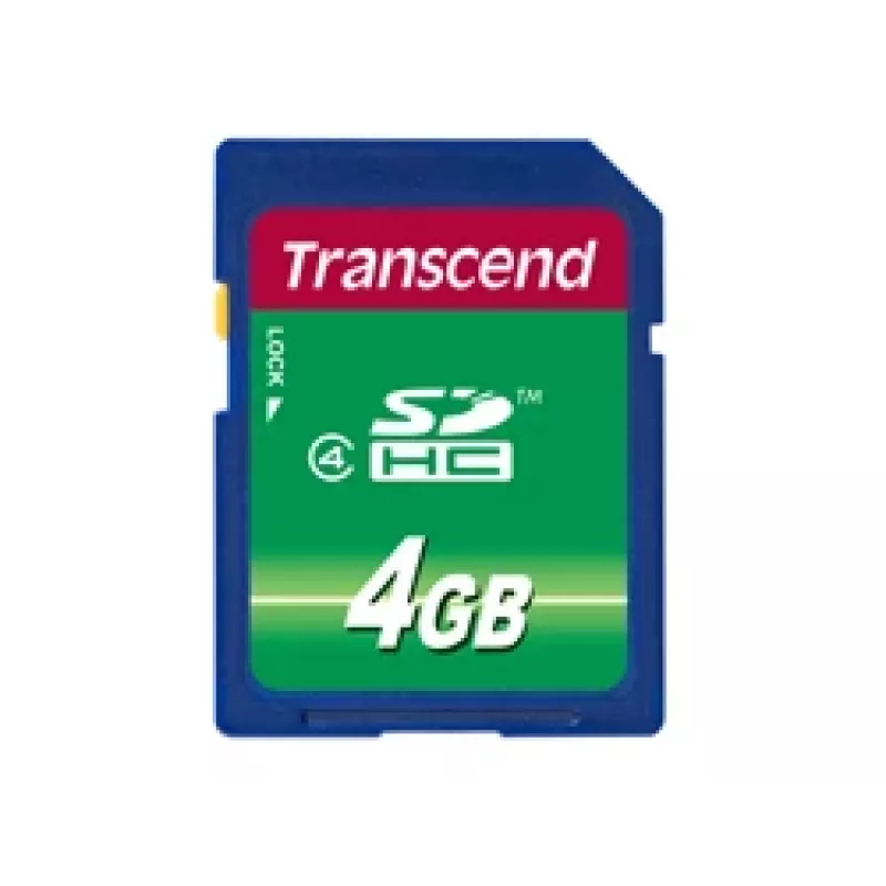 Speicherkarte Transcend 4GB SDHC TS4GSDHC4