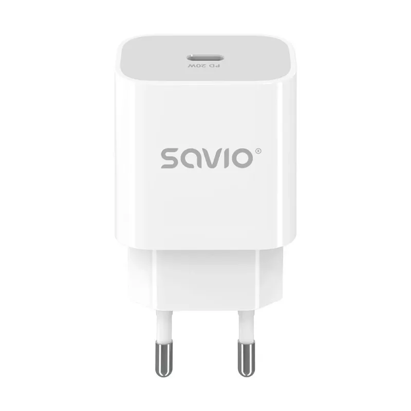Wandladegerät 20W LA-09 USB-C QC, PD 3.0 Savio SAVLA-09