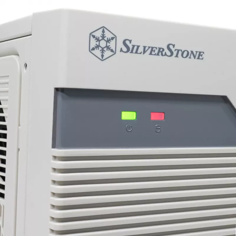 Silverstone SST-FLP01W Computergehäuse HTPC Weiß