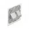 Wanddose Keystone 1 Port DeLOCK 86981